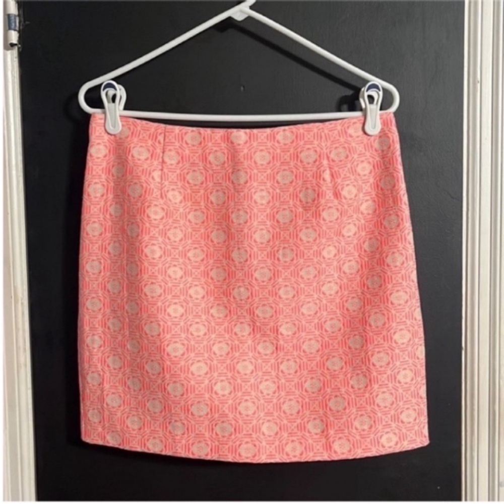 GAP Bright Patterned Mini Skirt Size: 8 Length: 17”